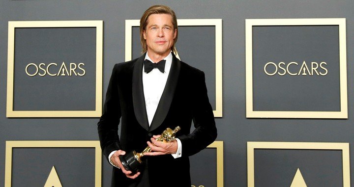 Al menos Brad ganó un Oscar por su actuación en "Érase una vez ... en Hollywood".  Foto de Reuters