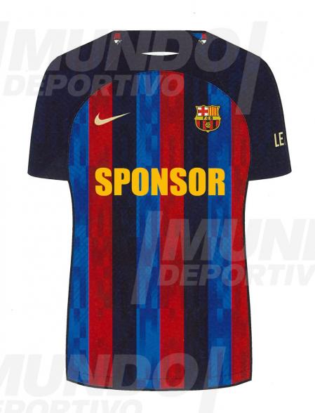 Camiseta de la 1a equipación del Barça 2022-23