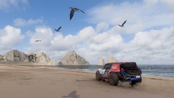 Las playas de Tulum están recreadas en el juego. Captura del juego en PC