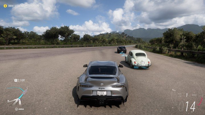 Forza Horizon 5.Captura del juego en PC