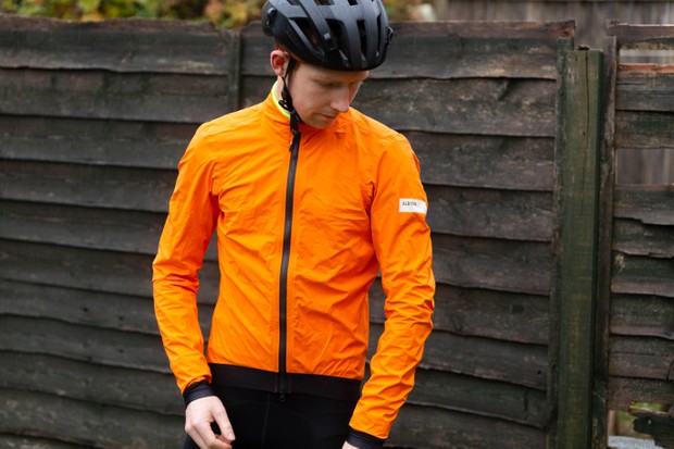Solo Windproof Cycling Jacket Yellow RRP £140 