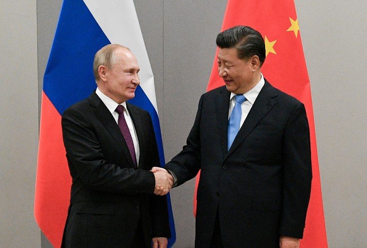 Xi Jinping recibirá a Vladimir Putin en Beijing.  Foto Ramil Sitdikov / Sputnik vía Reuters