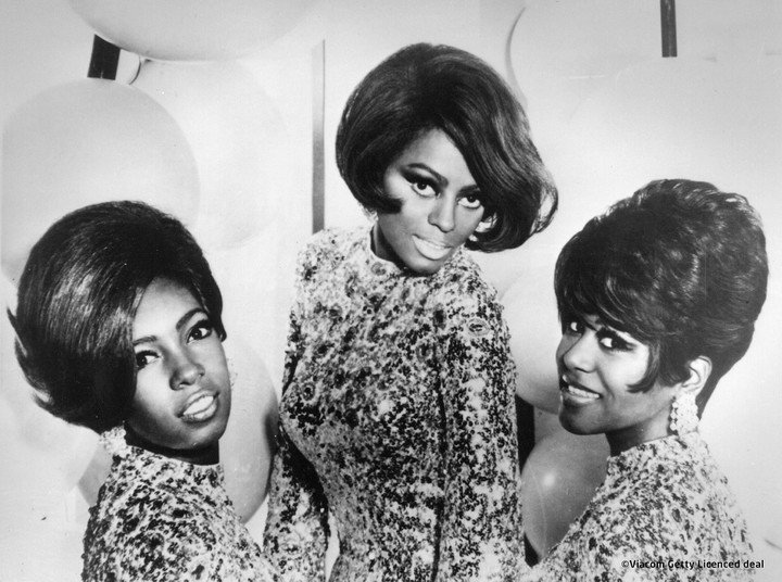 The Supremes, el trío del que Diana Ross formó parte y fue un fenómeno de los años 60.