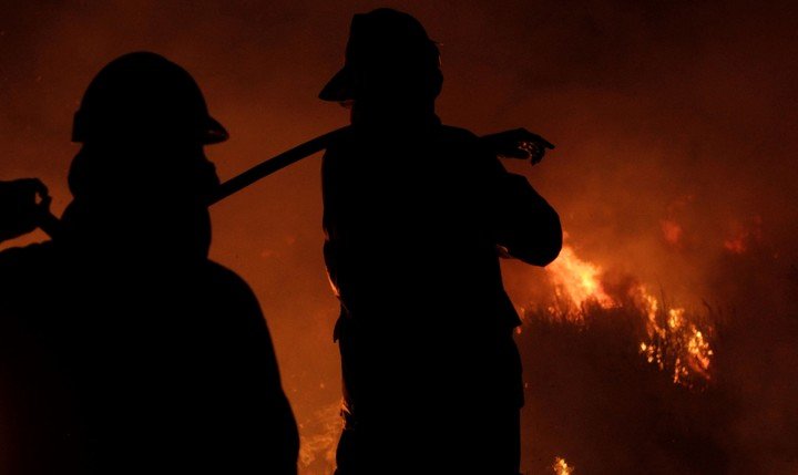 Incendios forestales en Corrientes.  REUTERS/Sebastián Toba