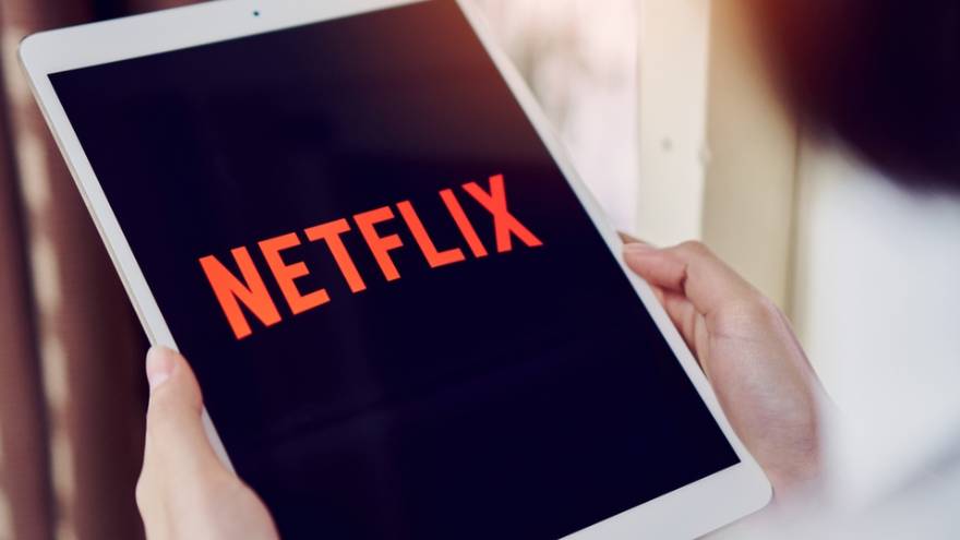 Netflix está disponible en tabletas como la iPad de Apple.