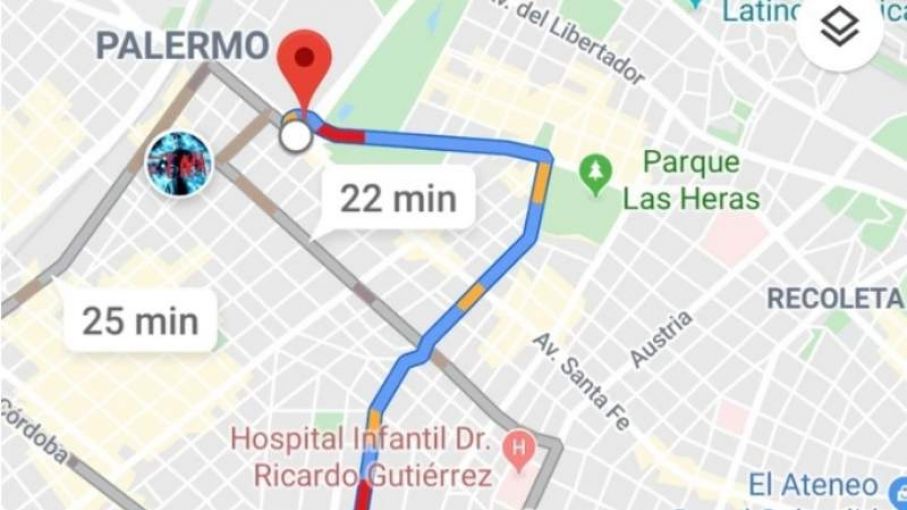 Google Maps allows you to track an iPhone.