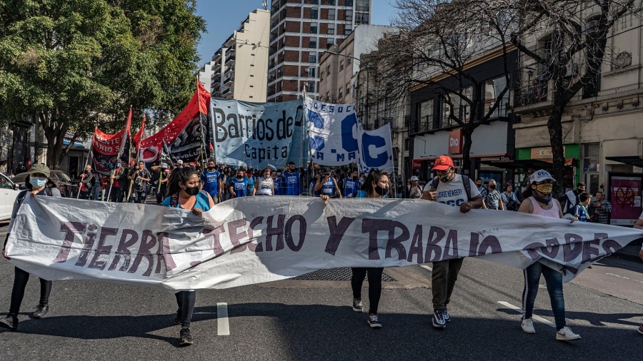 La marcha partirá desde la iglesia de Liniers hasta el cruce de las avenidas de Mayo y 9 de Julio Foto Pepe Mateos