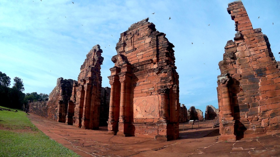 Las históricas ruinas jesuíticas de San Ignacio
