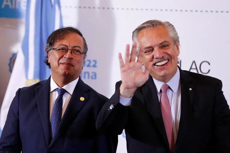 El presidente de Colombia, Gustavo Petro, pidió la unidad de América Latina. REUTERS/Agustin Marcarian