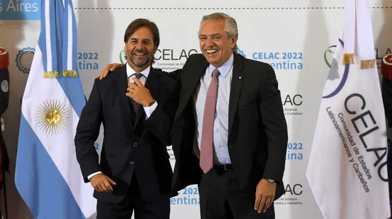 Luis Lacalle Pou apuntó contra la ideologización de la CELAC. (Foto: EFE/Enrique Garcia Medina).