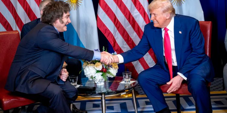 Estados Unidos condiciona ayuda de US$ 20.000 millones a una victoria electoral de Milei Estados Unidos condiciona ayuda de US$ 20.000 millones a una victoria electoral de Milei