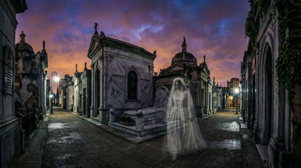 La Dama de Blanco: El Misterio del Fantasma que Vaga por el Cementerio de la Recoleta La Dama de Blanco: El Misterio del Fantasma que Vaga por el Cementerio de la Recoleta
